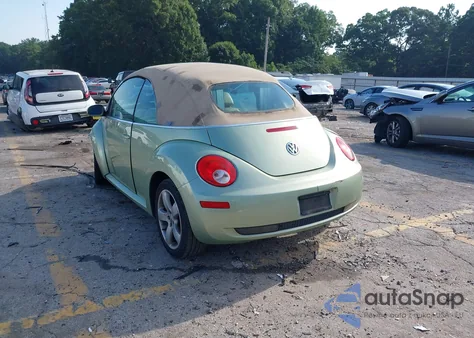 2007 Volkswagen New Beetle 2.5 from USA, damaged, VIN 3VWSF31Y77M420968